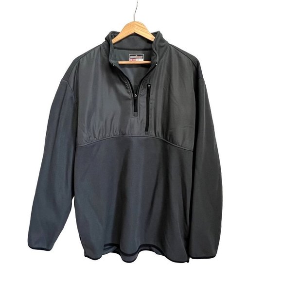GRAND Slam Performance Quarter Zip‎ Pullover Gray Men's XXL - Picture 1 of 9